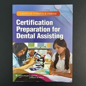' Certification Preparation for Dental Assisting - Blue and White